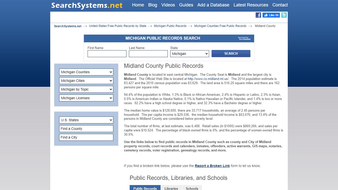 Midland County Criminal and Public Records